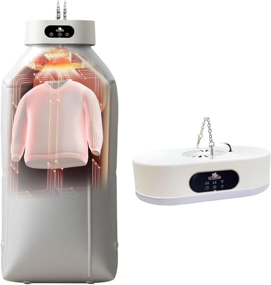 SECADOR DE ROPA PORTÁTIL CON ROPERO